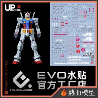 [熱血模型] EVO 水貼 MG-171 1/100 MG RX-78-02 鋼彈 Ver 3.0