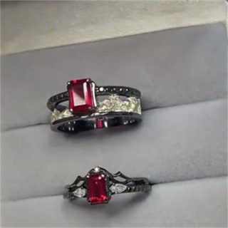 💎戀與深空💎戀與深空秦徹100級羈絆衍生戒指紅石色動漫周邊指環cos精緻手作
