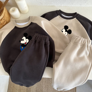 希希❤baby 童裝 男童女童套裝 秋冬季 加絨加厚套裝 兒童 中小童 寶寶衛衣 休閒兩件套