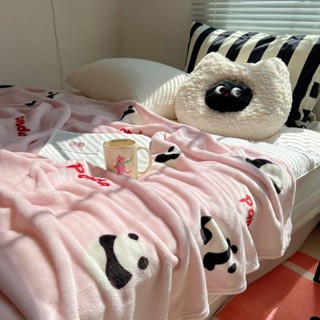 午睡保暖小毛毯💖ins夏季牛奶絨毛毯辦公室午睡毯子披肩毯薄款沙發蓋毯兒童小毯子 冬季毛毯 可愛毯子