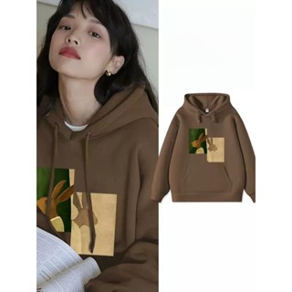 臺灣出貨 女生衣服 帽T連帽衛衣美式 大學T男女生同款韓版大呎碼 oversize 刷毛 加絨 長袖上衣M1129A