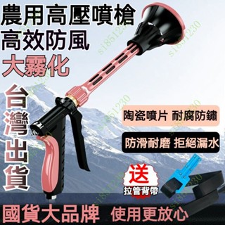 【可開統編⚡臺灣出貨】噴霧槍 高壓霧 噴槍 打藥噴槍 進口打藥機高霧化 打藥機高壓水槍農用噴藥水槍園林噴霧消毒果樹噴霧槍