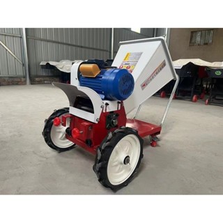 特價搶購中 碎枝機 移動鍘草碎枝機 樹枝粉碎機 家用果園小型車載園林汽油手搖全自動