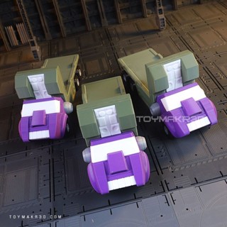 變形金剛 運輸無人機 卡車模式 3D列印模型 變形金剛 組裝模型 拚裝模型 可動模型 3D玩具 擺件 拚裝擺件 3D列印