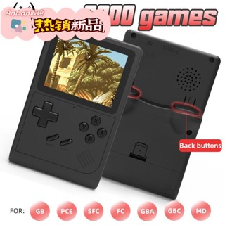 Vilcorn GB300 便攜式手持遊戲機播放器 3.0 英寸袖珍影片遊戲機 6000 遊戲適用於 SFC/GB/GB