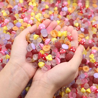 ✨優選 新品💗卡通造型 模擬樹脂野生菌菇小蘑菇創意 微景觀裝飾品 造景苔蘚小擺件 萌粒 diy 公仔