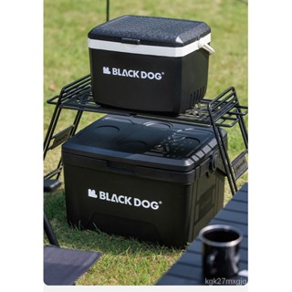 【新款促銷】BLACKDOG黑狗保溫箱商用擺攤放冰塊冷藏箱戶外車載保險冰桶露營