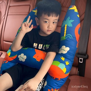 🎈桃園出貨🎈 兒童頭枕車載睡覺神器後排頸枕車上抱枕車用護肩枕頭車內舒適靠枕
