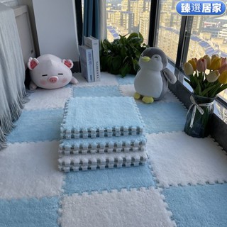 防滑巧拚 木紋地墊 保護墊 環保無毒巧拚 防撞 地墊 爬行墊 環保EVA加厚地墊 泡沫臥室地毯少女房間家用拚接地墊床邊毯
