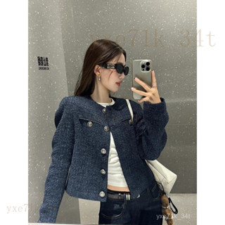 【臺灣出貨】🍋小香風外套女秋季2024新款法式名媛氣質高階感設計感複古短款上衣
