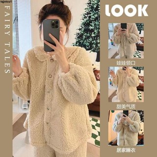 🔥 爆 法蘭絨睡裙 珊瑚絨睡衣女冬天加絨加厚可愛少女網紅風秋冬季新款法蘭絨家居服