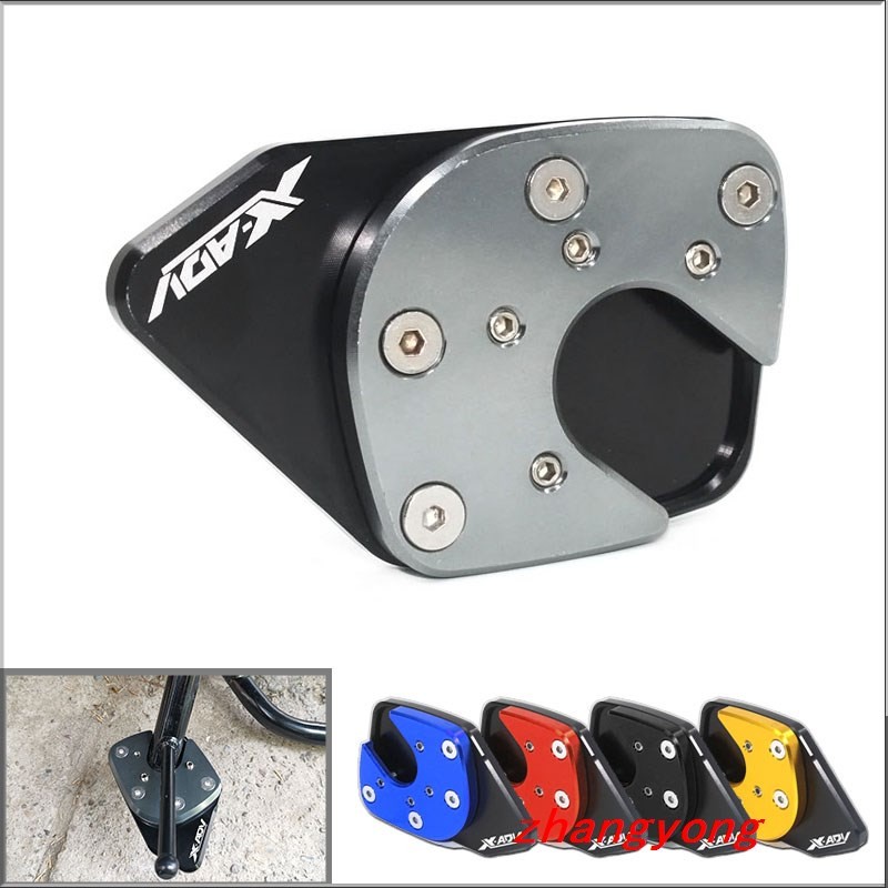 本田 XADV X-ADV 750 2017 2018 X ADV 摩托車配件 Kickstand 腳側支架增大器支持@