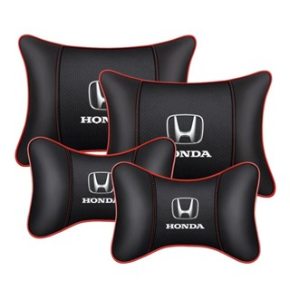 ✨ 車之家✨適用於本田 HONDA 汽車靠枕 汽車頭枕 汽車腰靠 車用靠枕 車用靠背 車用頭枕 頸枕 腰靠墊 真皮頭枕