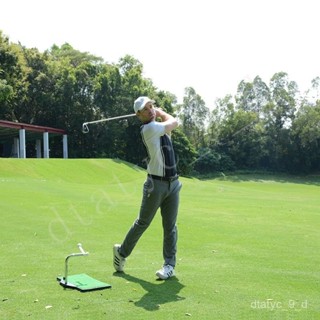 {保固~免稅}caiton室內高爾夫揮桿練習器多功能GOLF打擊墊練球器輔助訓練器材 1ZK7