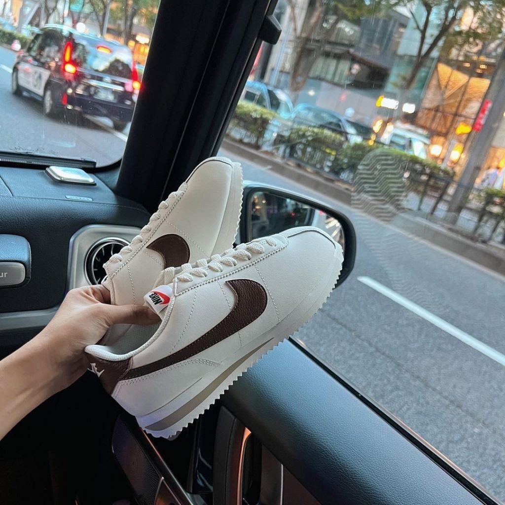 彼休斯潮流 Nike Cortez 可可牛奶糖 巧克力色 咖啡 皮革 阿甘 阿甘鞋 Dn1791-104