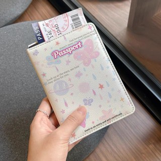🐧限時免運🐧粉色ins出國護照卡套護照保護套便攜證件收納包旅行護照夾證件包護照證件 護照套 護照保護夾 護照包 護照