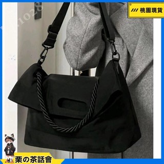 慄の茶話會 ins 大容量包包新款寬頻斜揹包設計感百搭郵差包通勤托特包 小紅書 l.j