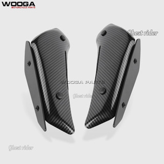 適用川崎Ninja 400 忍者400改裝定風翼空氣動力導流罩