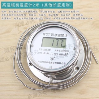 數顯溫度計WST/DTM491高精度酸堿溫度表工業防水水溫表高溫測溫表