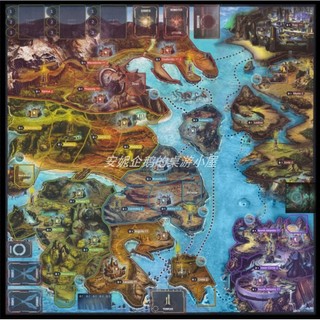 【安妮桌遊】Lords of Hellas boardgame playmat 桌遊牌墊