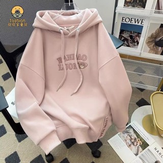女童秋季衛衣 新款女大童春秋款韓版繡花甜美刺繡連帽休閑上衣RM