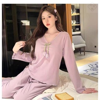 可可裡🍁大碼300斤德絨保暖睡衣女裝秋冬季長袖甜美胖mm家居服可外穿套裝