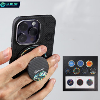 悠遊3C 磁吸指環支架適用 iPhone 手機支架 0.33 毫米超薄通用手機指環扣 手機支架 手機指環