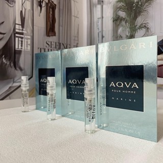 現貨🔜買五送一寶格麗 活力海洋（海藍）Bvlgari Aqva Pour Homme Marine-1.5ml香水試用裝