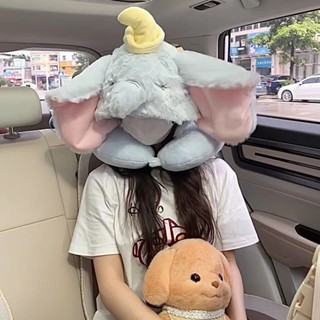 桃園有貨 網紅大象u型枕 U型枕 帶帽護脖 頸枕 辦公睡枕 旅行頸枕帽 汽車頸枕 舒適支撐 可愛 卡通 旅行U型枕