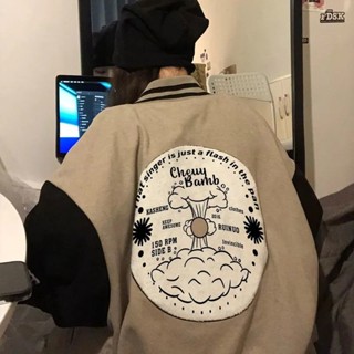 【樂野居家】國潮復古棒球服女ins潮牌春秋新款美式高街vintage情侶款外套夾克
