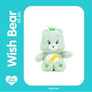 蝦皮隔日到貨 Care Bears 絨毛娃娃(25cm)-心願熊 墊腳石購物網