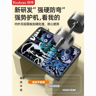 📱熱銷免運📱羽博適用蘋果iPadPro2024新款MINI7平板11/13英寸保護殼Air6/5套4 保護殼 卡通保