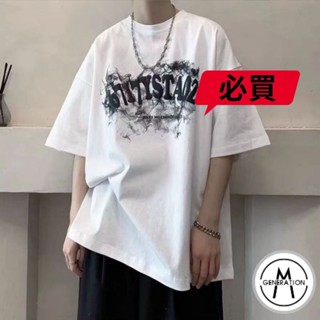 【M世代】短袖t恤 大尺碼T恤寬鬆上衣 短袖 男女情侶衣 寬版上衣短T 上衣短袖 情侶裝 男裝男生衣服ATYT430