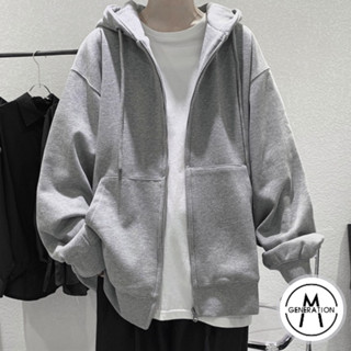 【M世代】『熱賣中』M-8XL大尺碼情侶外套 開衫外套 連帽外套 外套男 刷毛外套 修身外套 騎車外套 薄款外套MS03