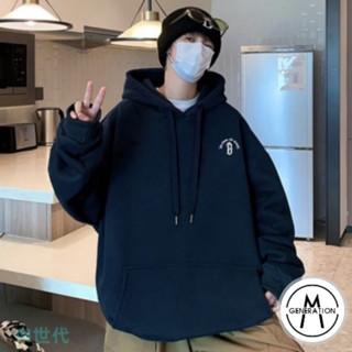 【M世代】M-5XL 連帽衛衣 大尺碼 長袖帽t 大學t 情侶衣服 連帽衛衣 休閒百搭長袖上衣(BTGW191