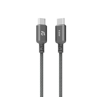 【ADAM】CASA S120 USB-C 對 USB-C 60W 120cm 編織充電傳輸線 CS2