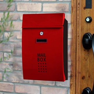 信箱 意見箱 郵件箱 郵箱 郵筒 復古 家用信報箱 簡約信箱多色可選 郵箱 現代意見箱室外學校信箱意見箱戶外別墅家用信