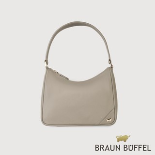 【BRAUN BUFFEL】瑪普爾 肩包-卡其色(德國小金牛台灣總代理)/BF837-27-KA