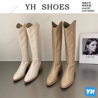 ❤新品推薦❤虧本衝量馬靴長靴高筒靴騎士靴低跟平底女機車靴長靴長靴女中跟長筒西部牛仔靴小眾尖頭高筒靴白色騎士靴網紅長靴73