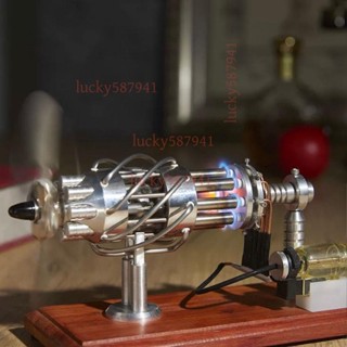【可開發票】斯特林diy金屬迷你微小型16缸飛機發動機模型可發動燃油引擎玩具