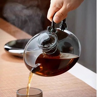【熱銷免運】茶壺耐高溫玻璃新款家用茶水分離電陶爐水壺輕奢茶具 泡茶壺 茶壺 茶具 沖茶壺 花茶壺 濾茶壺 功夫茶具