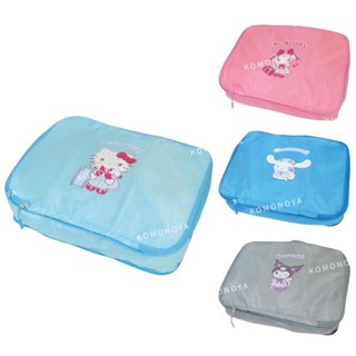 【現貨】小禮堂 Sanrio 三麗鷗 旅行衣物壓縮收納包 (禮服款) Kitty 美樂蒂 酷洛米 大耳狗