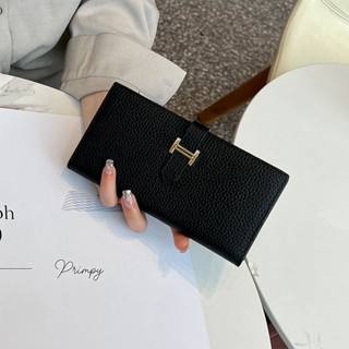 免運🎀 真皮軟皮錢包女士長款多功能2025新款折疊簡約精緻高檔放手機包錢夾 長款長夾 正品錢包女 手拿包 多卡位長皮夾
