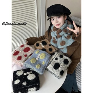 圍巾 圍巾女 披肩圍巾 女生圍巾 加厚圍巾 毛線圍巾 保暖圍巾 韓係圍巾 秋冬季軟糯可愛圍巾女羊毛加厚保暖防寒針織圍脖潮