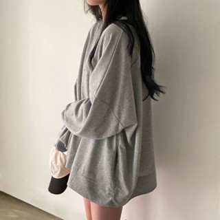 JDD90公斤可穿 秋裝上新 大尺碼 長袖T恤女 長袖衛衣女新款春秋薄款街頭寬鬆學生大碼上衣ins棉打底衫 潮