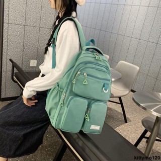 🎒 雙肩包 2024款書包大學生高中生中學生少女雙肩包簡約減負大容量男生揹包