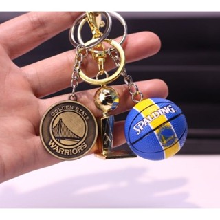 【臺灣出貨+免運】NBA總冠軍金屬獎杯掛件勇士火箭湖人 雷霆公牛凱爾特人籃球鑰匙扣