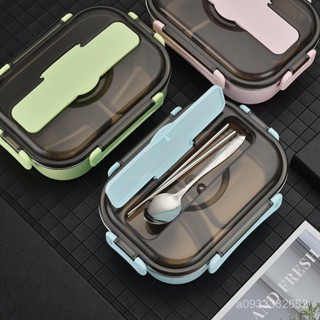 臺灣熱賣 飯盒304不銹鋼分格便噹盒加厚保溫加熱快餐盒學生上班族旅客餐盒