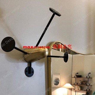 丹麥輕奢黃銅衣帽鉤北歐ins玄關衣服掛鉤墻上掛墻壁掛入戶掛衣架