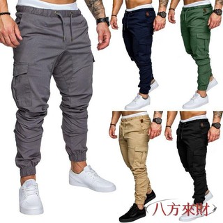 💰低價新品💰褲Jogger Pants Men Fitness Bodybuilding Gyms Pants Tr